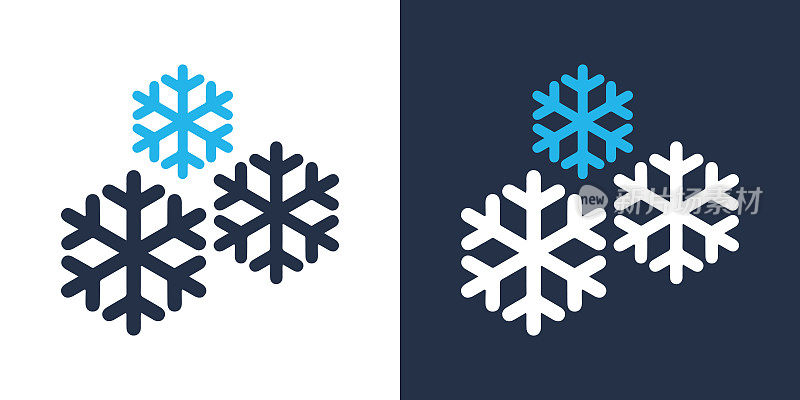雪火花图标。固体图标矢量插图。用于网站设计，logo, app，模板，ui等。